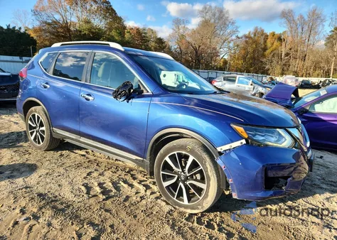 2017 Nissan Rogue Sv z USA, uszkodzony, nr VIN 5N1AT2MV9HC830754